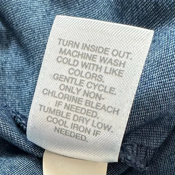 J.Jill Purejill Indigo Blue 2-Piece Pull-on Midi Skirt and Tunic - Picture 15 of 15